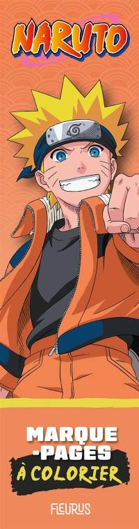 Naruto : marque-pages à colorier : Naruto