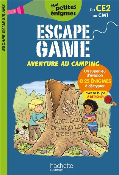 Aventure au camping : escape game 8-9 ans, du CE2 au CM1