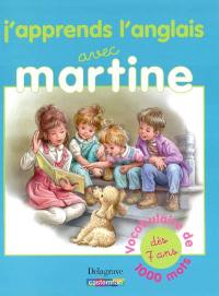 J'apprends l'anglais avec Martine : un vocabulaire illustré de 1.000 mots