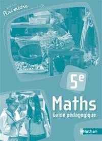 Maths 5e : guide pédagogique