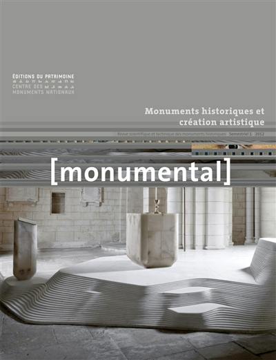 Monumental, n° 1 (2012). Monuments historiques et création artistique