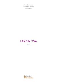 Lexfin TVA : 2017