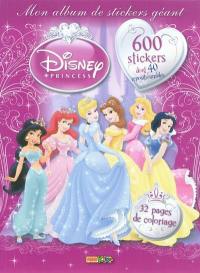 Mon album de stickers géant : Disney princess