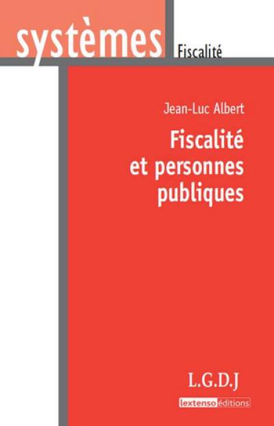 Fiscalité et personnes publiques