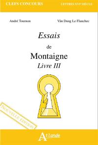 Essais de Michel de Montaigne : livre III