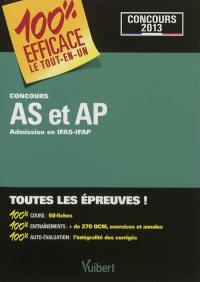 Concours AS et AP : admission en IFAS-IFAP : concours 2013