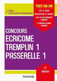 Concours Ecricome, Tremplin 1, Passerelle 1 : tout-en-un