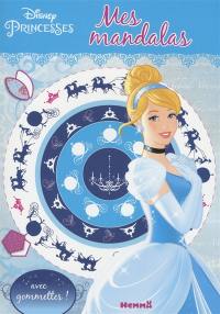Disney princesses : Cendrillon : mes mandalas avec gommettes !