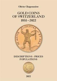 Gold Coins of Switzerland 1851-2022