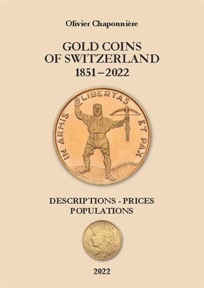 Gold Coins of Switzerland 1851-2022