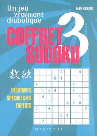 Coffret sudoku 3 : débutants, spécialistes, experts