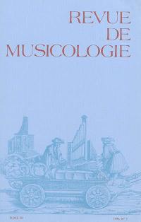 Revue de musicologie, n° 2 (1994)