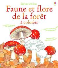 Faune et flore de la forêt : à colorier