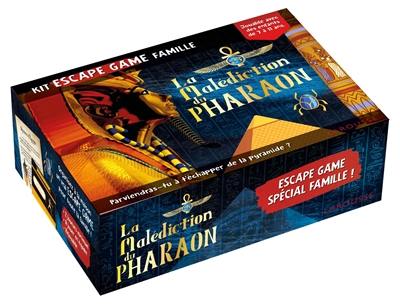 La malédiction du pharaon : kit escape game famille
