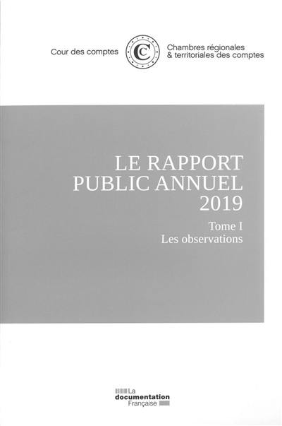 Le rapport public annuel 2019