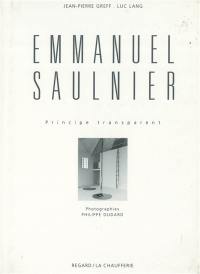 Emmanuel Saulnier : principe transparent