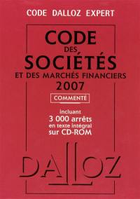 Code des sociétés et des marchés financiers 2007