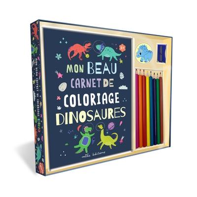 Mon beau carnet de coloriage dinosaures