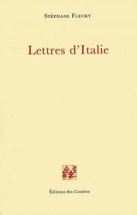 Lettres d'Italie