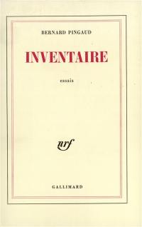 Inventaire. Vol. 1