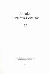 Annales Benjamin Constant, n° 37