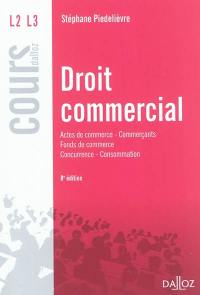 Droit commercial : actes de commerce, commerçants, fonds de commerce, concurrence, consommation : 2011