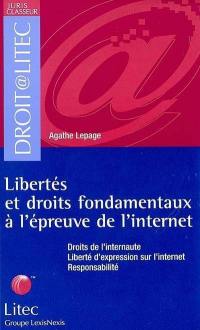 Libertés et droits fondamentaux à l'épreuve de l'internet : droits de l'internaute, liberté d'expression sur l'internet, responsabilité