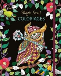 Magic forest : coloriages