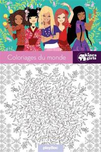 Kinra girls : coloriages du monde