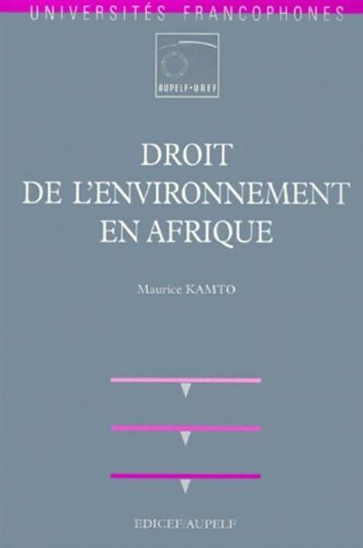 Droit de l'environnement en Afrique