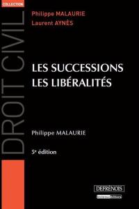 Les successions, les libéralités