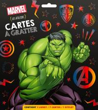 Marvel : cartes à gratter géantes : super-héros