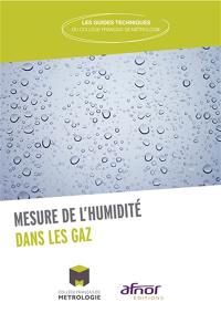 La mesure de l'humidité dans les gaz
