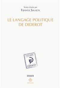 Le langage politique de Diderot