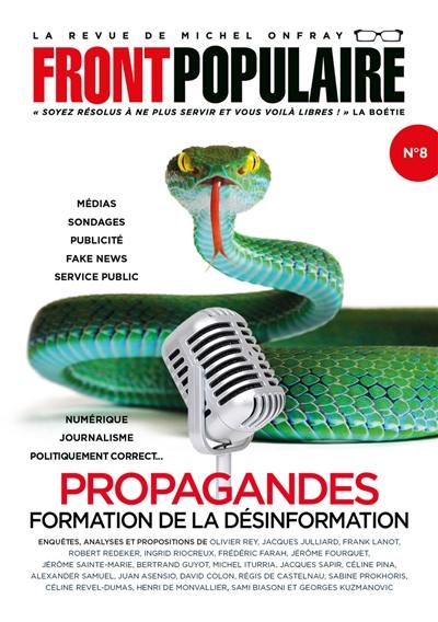 Front populaire, n° 8. Propagandes : formation de la désinformation