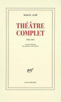 Théâtre complet : 1948-1967