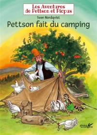 Les aventures de Pettson et Picpus. Pettson fait du camping
