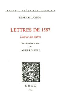 Lettres de 1587, l'année des reîtres