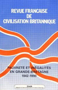 Revue française de civilisation britannique, n° 11-1. Pauvreté et inégalités en Grande-Bretagne, 1942-1990