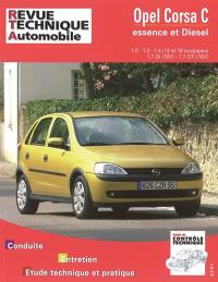 Revue technique automobile, n° 741.1. Opel Corsa C essence et diesel depuis 10/00