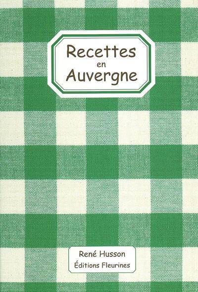 Recettes en Auvergne