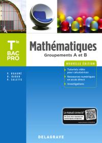 Mathématiques terminale bac pro, groupements A et B