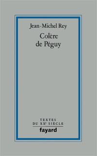 Colère de Péguy