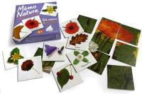 Mémo nature feuilles et fleurs : 54 mémos, 3 jeux en 1 !
