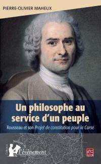 Un philosophe au service d'un peuple : Rousseau et son Projet de constitution pour la Corse