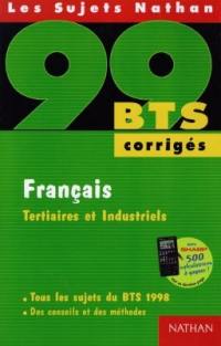 Français, BTS 99, tertiaires et industriels