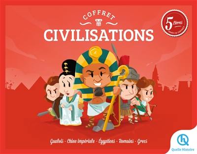 Coffret civilisations : 5 livres