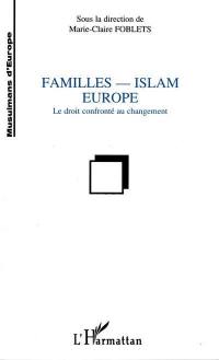 Famille, islam, Europe : le droit confronté au changement
