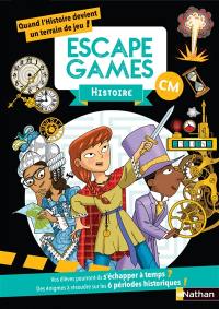 Escape games histoire CM : guide pédagogique