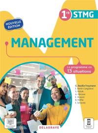 Management 1re STMG : le programme en 13 situations